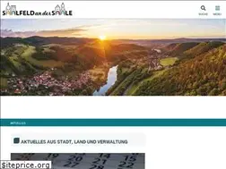 Sites similar to saalfeld.de