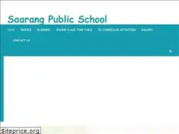 Sites similar to saarangpublicschool.com