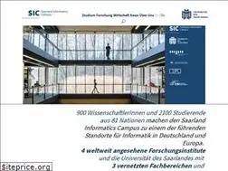 Sites similar to saarland-informatics-campus.de