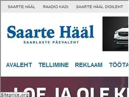 Sites similar to saartehaal.ee