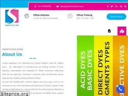 Sites similar to saarthidyechem.com