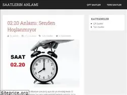Sites similar to saatlerinanlami.net