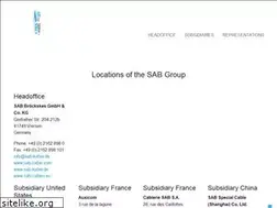 Sites similar to sab-worldwide.com