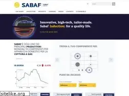 Sites similar to sabaf.it