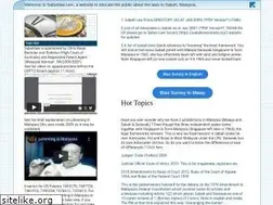 Sites similar to sabahlaw.com