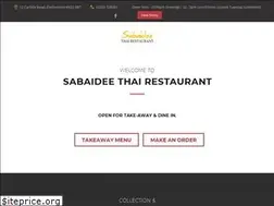 Sites similar to sabaideethai.co.uk