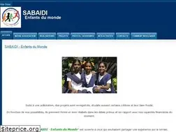 Sites similar to sabaidi-enfantsdumonde.be