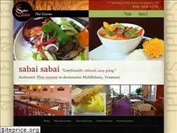Sites similar to sabaisabaithai.com