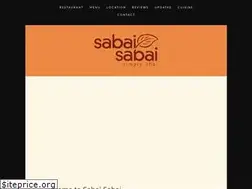 Sites similar to sabaisimplythai.com