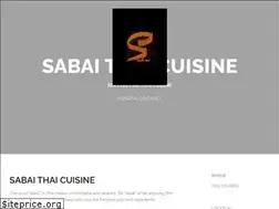Sites similar to sabaithaicuisine.ca