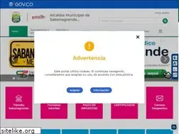 Sites similar to sabanagrande-atlantico.gov.co