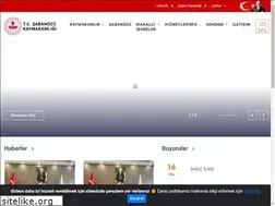 Sites similar to sabanozu.gov.tr