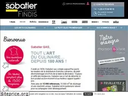 Sites similar to sabatiersas.com