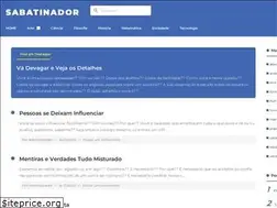 Sites similar to sabatinador.com.br