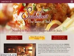 Sites similar to sabatinos.com