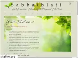 Sites similar to sabbatblatt.info