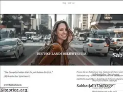 Sites similar to sabbatjahr.org