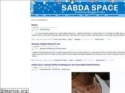 Sites similar to sabdaspace.org