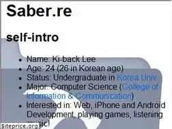 Sites similar to saber.re