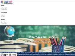 Sites similar to saberhoy.com