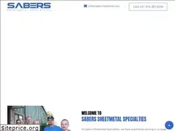 Sites similar to saberssheetmetal.com
