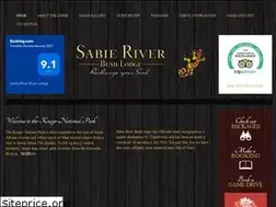 Sites similar to sabieriverbushlodge.co.za