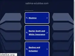 Sites similar to sabina-sciubba.com