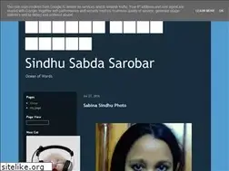 Sites similar to sabinasindhu.blogspot.com