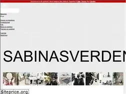 Sites similar to sabinasverden.com