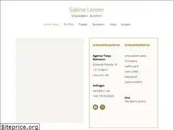 Sites similar to sabine-lorenz.com