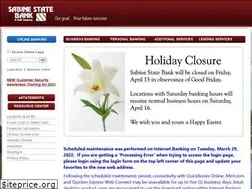 Sites similar to sabinebank.com