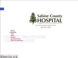 Sites similar to sabinecountyhospital.com