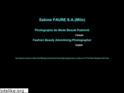Sites similar to sabinefaure.com