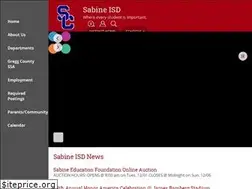 Sites similar to sabineisd.org