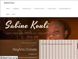 Sites similar to sabinekouli.com