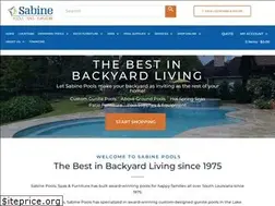 Sites similar to sabinepools.com