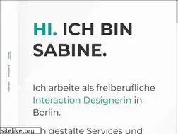 Sites similar to sabinerichter.com
