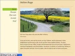 Sites similar to sabinerupp.at