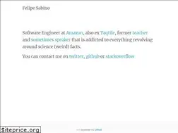 Sites similar to sabino.me