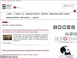 Sites similar to sabinoarana.eus