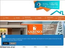 Sites similar to sabinoimoveis.com.br