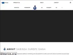 Sites similar to sabinsa.eu