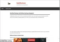 Sites similar to sabireviews.com