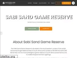 Sites similar to sabisandsgamereserve.com