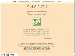 Sites similar to sableseditions.fr