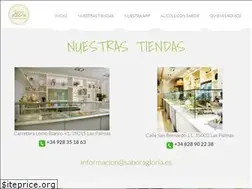 Sites similar to saboragloria.es