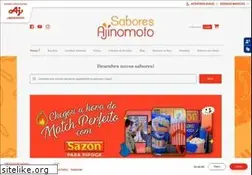 Sites similar to saboresajinomoto.com.br