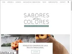 Sites similar to saboresdecolores.com