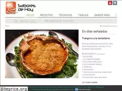Sites similar to saboresdehoy.com