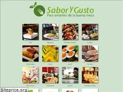 Sites similar to saborygusto.com